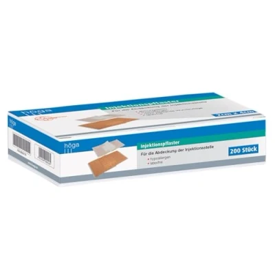 Abbildung von Injektionspflaster Hypoallergen 2x4 cm 200 St