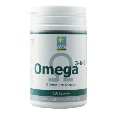 Abbildung von Omega 3 6 9 Kapseln