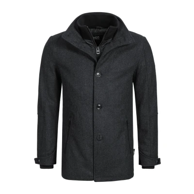Abbildung von Indicode Jeans MÄNTEL Brittany Übergangsjacke, Herren, Größe: Small, Anthracite