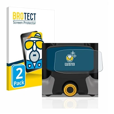 Abbildung von BROTECT Entspiegelungs Schutzfolie für PowaKaddy CT8 (2 Stück) Matte Displayschutz Folie, Anti Reflex, Fingerprint