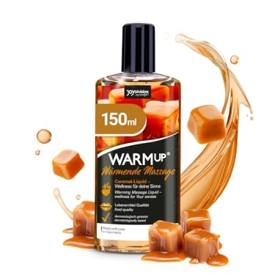 Abbildung von Massageliquid „WARMup“ mit Wärme Effekt