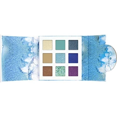 Abbildung von essence MY POWER IS WateR eyeshadow palette, Nr. 04 Dance With The Waves!, mehrfarbig, 9 Farben (7,2g)