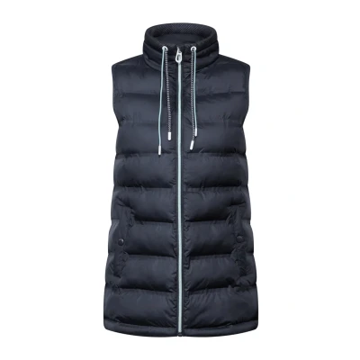 Abbildung von CECIL Damen B220256 Gefütterte Weste, Dark Navy Blue, XXL