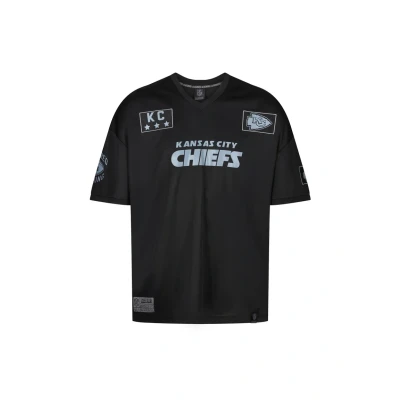 Abbildung von Re:Covered NFL Chiefs KC 60 Oversized Tshirt print, Größe: Medium, Black