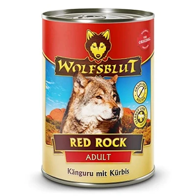 Abbildung von Wolfsblut Red Rock 6 x 395 g Känguru Nassfutter Hundefutter Getreidefrei