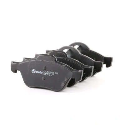 Abbildung von BREMBO P 68 029 Bremsbelagsatz exkl. Verschleißwarnkontakt mit Kolbenclip Zubehör RENAULT: LAGUNA 3 Grandtour, 3, TWINGO 2
