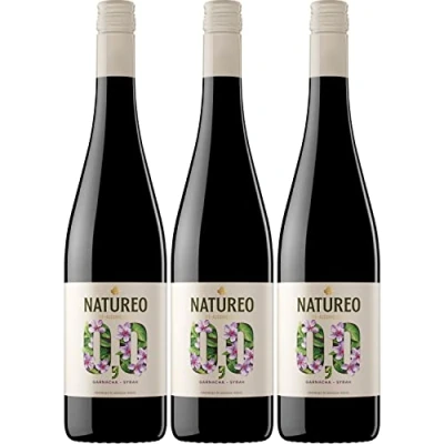 Abbildung von Miguel Torres Natureo Free Tinto Rotwein alkoholfrei Wein halbtrocken Spanien Inkl. FeinWert E Book (3 Flaschen)