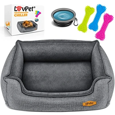 Abbildung von Lovpet Tierbett, Hundebett Hundekissen Hundekorb Chiller