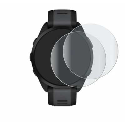 Abbildung von BROTECT Full Cover Schutzfolie Matt für Garmin Forerunner 165 (2 Stück) Screen Displayschutz Folie, 3D Curved, Anti Reflex