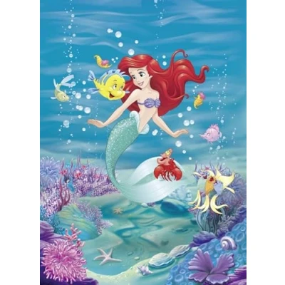 Abbildung von Komar Fototapete &quot;Ariel Singing&quot;, 184x254 cm (Breite x Höhe), inklusive Kleister