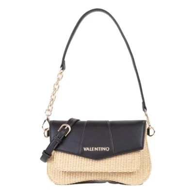Abbildung von Valentino Bags Unika Handtasche, Damen, Größe: One Size, Nero/natur