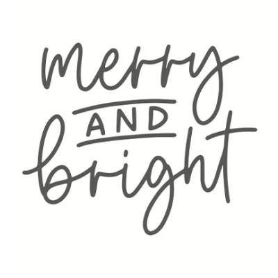 Abbildung von Merry and bright