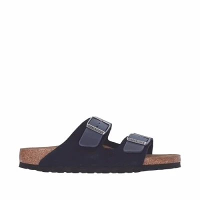 Abbildung von Birkenstock Arizona Pantolette flach, Herren, Größe: 42, Blu Schuhe