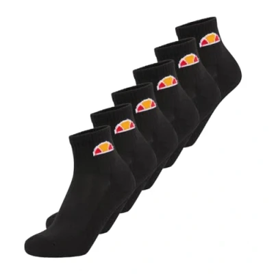Abbildung von Ellesse Rilla Socks Unisex 6 PACK Socken, Größe: 37 42.5, Black