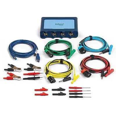 Abbildung von Pico Technology PicoScope 4425A Kfz Diagnose Oszilloskop Automobil 4 Kanäle USB PC Handheld Oscilloscope Kanal Starter Kit PQ176