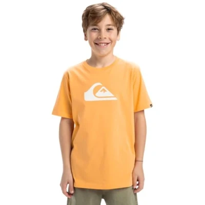 Abbildung von Quiksilver Ev Comp Logo T Shirt mit kurzen Ärmeln Kind