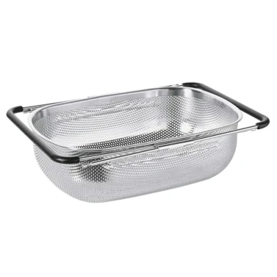 Abbildung von Küchenprofi Küchensieb Gemüsesieb ausziehbar Deluxe 34 x 24,5 11,5 cm