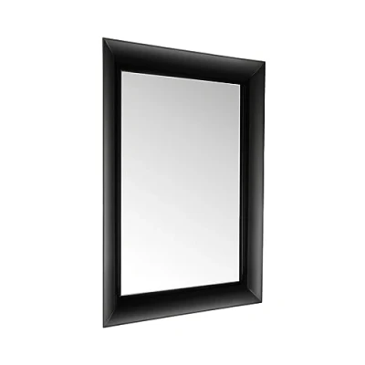 Abbildung von Kartell Francois Ghost, Wall Mirror, 88 x 111 cm, Schwarz Undurchsichtig glänzend