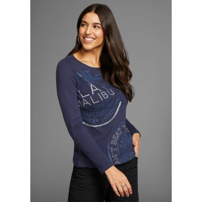 Abbildung von KangaROOS Langarmshirt, mit Placement Print NEUE KOLLEKTION