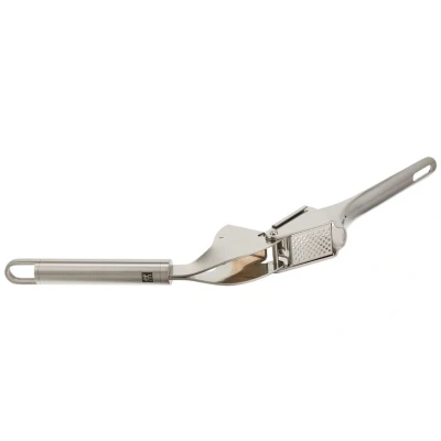 Abbildung von ZWILLING Pro Knochblauchpresse, Länge: 20 cm, Rostfreier Edelstahl, Ergonomisch geformter Griff, Silber