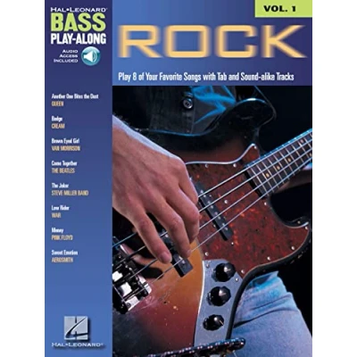 Abbildung von Rock: Bass Play Along Volume 1 [With CD (Audio)] (Hal Leonard Along)