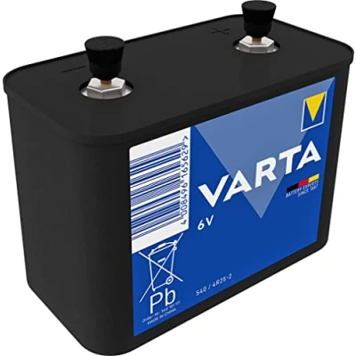 Abbildung von VARTA Longlife Work Batterie Spezial Zink Kohle Hochleistungs Blockbatterie 4LR25 2 (mit 6 Volt, geeignet für Baustellenleuchte, Baustellenlampe, Sicherheitsgeräte, Handscheinwerfer)
