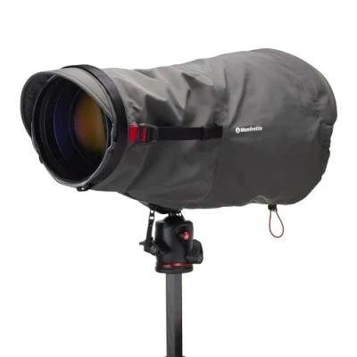Abbildung von Manfrotto Pro Light Teleshield Regenschutz für CSC DSLR Super Tele 600mm Objektiv (MB PL TS)