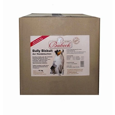 Abbildung von Bubeck Bully Hunde Biskuit Hundekuchen Zahnfplege 10 kg