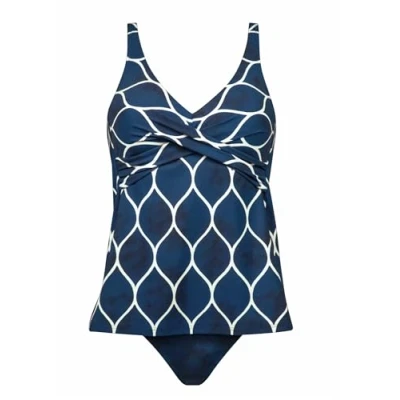 Abbildung von Charmline Tankini mit Softcups Wave Cream 46 D