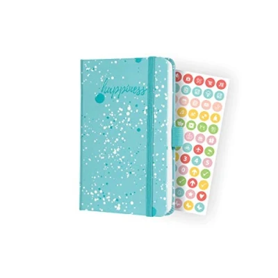 Abbildung von SIGEL J2302 Wochenkalender Jolie 2022 Blue Happiness ca. A6 blau Hardcover 174 Seiten mit fröhlichem Kalendarium, vielen Infos und praktischen Stickern FSC zertifiziert Terminplaner