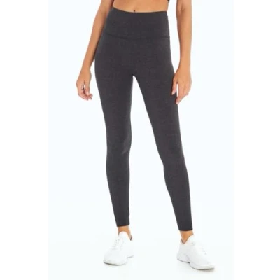 Abbildung von Bally Total Fitness Damen Standard The Legacy Tummy Control Legging, Heather Charcoal, Größe M
