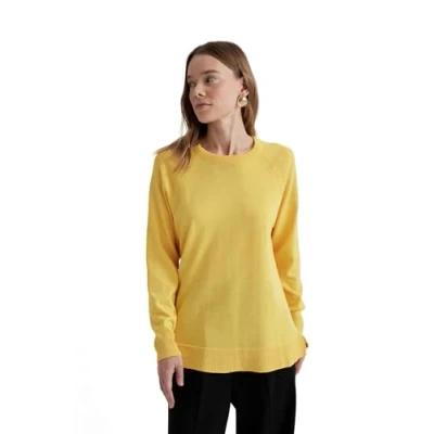 Abbildung von DeFacto Damen Strickmode Stilvolle Strickpullover Blusen &amp; Tuniken für Auswahl an Pullover Feinstrickpullover Strickjacken und Pulli