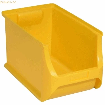 Abbildung von Allit Sichtlagerbox ProfiPlus Gr. 4H BxTxH 20,5x35,5x20cm gelb