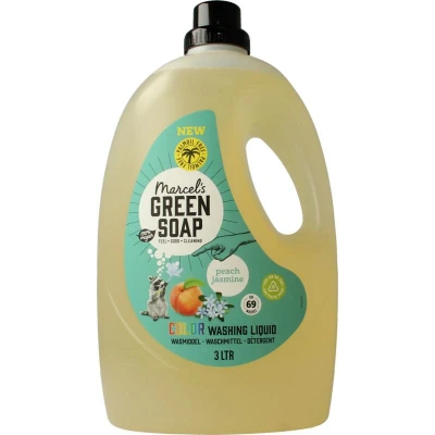 Abbildung von Marcel&#039;s GR Soap Seifenwaschmittel Farbe Pfirsich &amp; Jasmin (3 Liter)