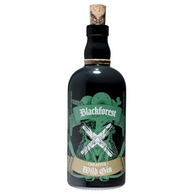 Abbildung von Brennerei Wild, Blackforest Wild Gin Creative, Frisch Fruchtig mit Kräuterigen Nuancen, 42% Vol., Dampf Exrraktion, Premium Qualität Made in Germany