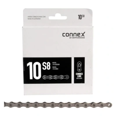 Abbildung von ConneX 10 S8 Kette 11/128&quot; 114 Glieder silber