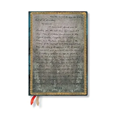 Abbildung von Frederick Douglass, Letter for Civil Rights (Embellished Manuscripts Collection) Midi 12 month Dayplanner 2024
