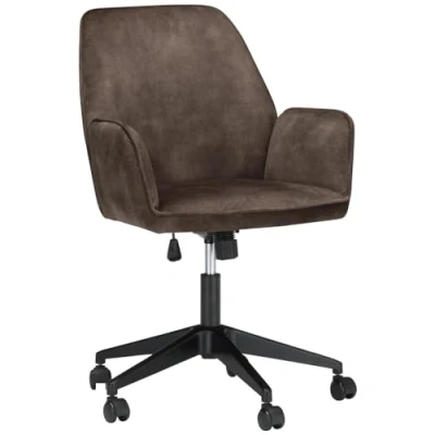 Abbildung von MCA furniture Schreibtischstuhl &quot;O Ottawa&quot;, Stoffbezug, Velvet, Bürostuhl mit Komfortsitzhöhe stufenlos verstellbar