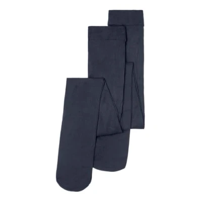 Abbildung von NAME IT Mädchen Nkfpantyhose Nylon 2p 60d Strumpfhose, Dark Sapphire/Pack:Dark Sapphire, 122 128 EU