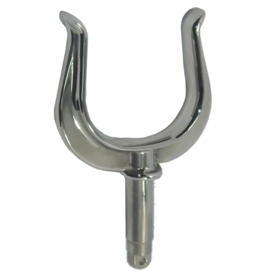 Abbildung von Ruderdolle Gabel Gabelweite 50 mm Edelstahl 316 (A4)