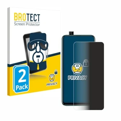 Abbildung von BROTECT (2 Stück Anti Spy Blickschutzfolie für Huawei P smart Z Privacy Screen Protector [Displayschutz Folie, Sichtschutz, Blaulichtfilter]