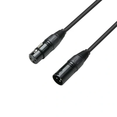 Abbildung von Adam Hall Cables 3 STAR DMF 0150 DMX Kabel Pol XLR Female auf male 1.5 m