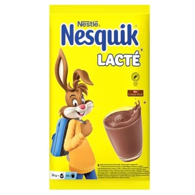 Abbildung von NESTLÉ NESQUIK LACTÉ, kakaohaltiges Getränkepulver für Automaten, 10er Pack (1 x 1kg Beutel)