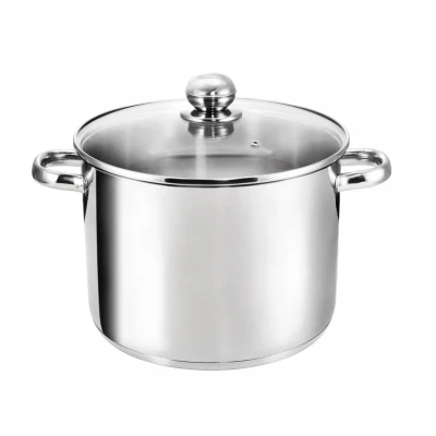 Abbildung von Kopf Kochtopf Grandis 26 cm, Edelstahl, Ø Höhe 19 10 Liter