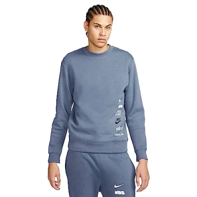 Abbildung von Nike Sportswear CLUB CREW Sweatshirt, Herren, Größe: Small, Diffused blue
