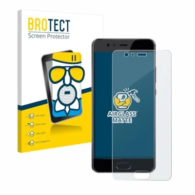 Abbildung von BROTECT Entspiegelungs Schutzglas für Huawei P10 Plus Schutz Folie Panzerfolie Glas Matt [Extrem Kratzfest 9H, Anti Reflex, Fingerprint]
