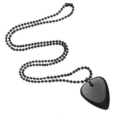 Abbildung von Timber Tones TTFTBK &quot;Fusion Necklace &quot;, Luxus Plektrum/Plektren Schwarz