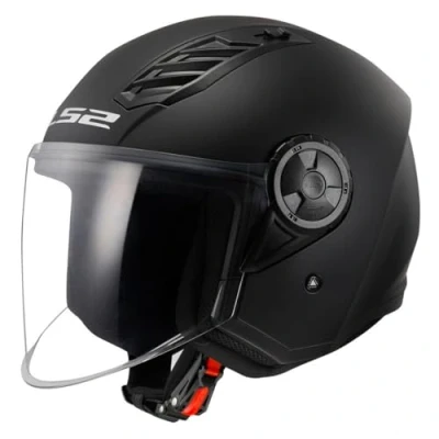 Abbildung von LS2, AIRFLOW II blackmat Motorrad Jethelm, L