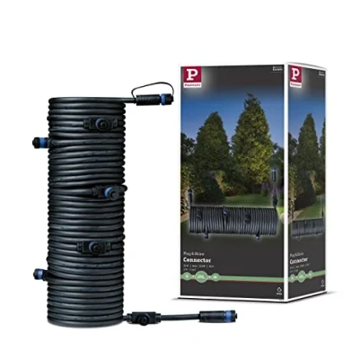 Abbildung von Paulmann Lampen Verbindungskabel &quot;Outdoor Plug&amp;Shine 15m IP68&quot;, 1500 cm, 1 in 7 out