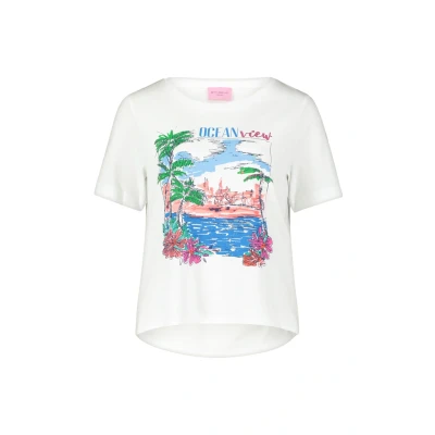Abbildung von Betty Barclay Kurzarmshirt &quot;Betty Damen Basic Shirt mit Aufdruck&quot;, (1 tlg.), Glitzersteine